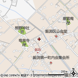 静岡県焼津市飯淵264周辺の地図