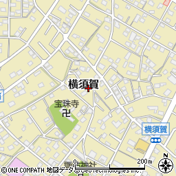 静岡県浜松市浜名区横須賀1065-4周辺の地図