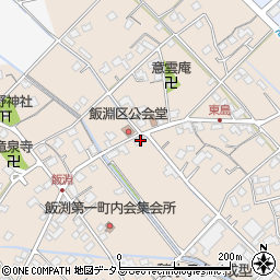 静岡県焼津市飯淵507周辺の地図
