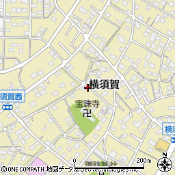 静岡県浜松市浜名区横須賀1083周辺の地図