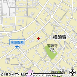 静岡県浜松市浜名区横須賀1091周辺の地図