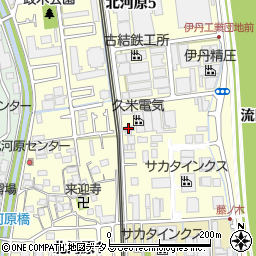 株式会社阪神製鋲所周辺の地図