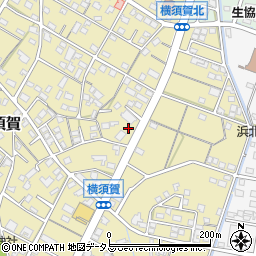 静岡県浜松市浜名区横須賀454周辺の地図