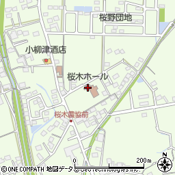 掛川市社会福祉協議会　西部ふくしあ事務所周辺の地図