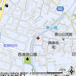 兵庫県姫路市東山436周辺の地図