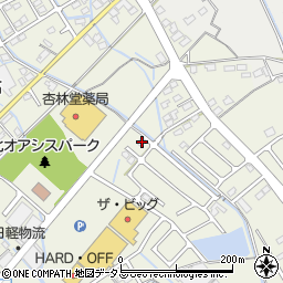 静岡県榛原郡吉田町神戸641周辺の地図