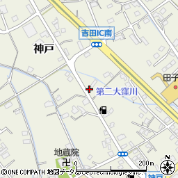 静岡県榛原郡吉田町神戸1705周辺の地図