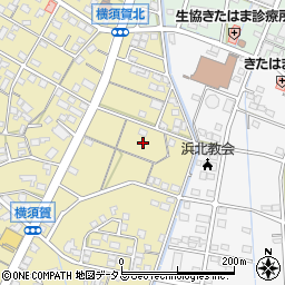 静岡県浜松市浜名区横須賀501周辺の地図