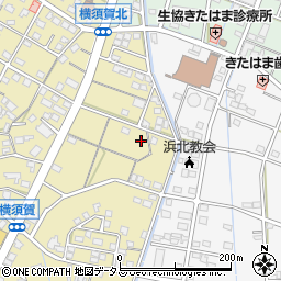 静岡県浜松市浜名区横須賀498周辺の地図