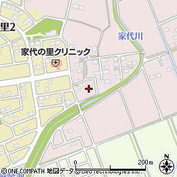 静岡県掛川市家代2193周辺の地図