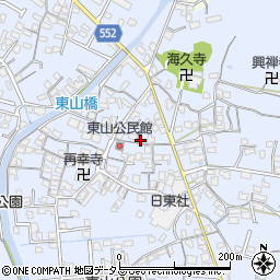 兵庫県姫路市東山732周辺の地図
