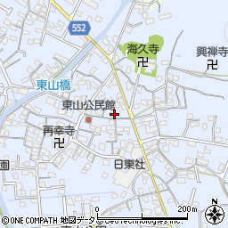 兵庫県姫路市東山731周辺の地図