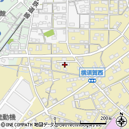 静岡県浜松市浜名区横須賀1537周辺の地図