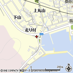 愛知県西尾市東幡豆町走り付62周辺の地図