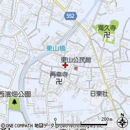 兵庫県姫路市東山408周辺の地図