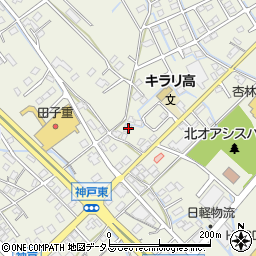 静岡県榛原郡吉田町神戸713-1周辺の地図