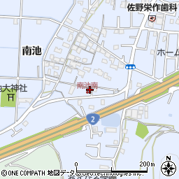 兵庫県高砂市阿弥陀町南池402周辺の地図