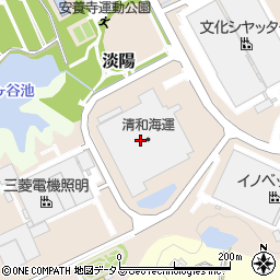 清和海運株式会社　掛川物流センター周辺の地図