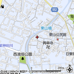 兵庫県姫路市東山427周辺の地図