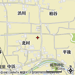 京都府木津川市山城町綺田北村周辺の地図