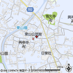 兵庫県姫路市東山733周辺の地図