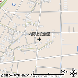 内野上公会堂周辺の地図