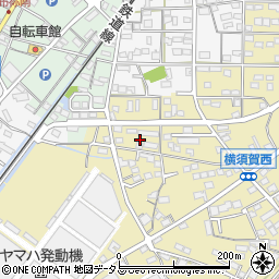静岡県浜松市浜名区横須賀1563周辺の地図
