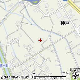 静岡県榛原郡吉田町神戸1811周辺の地図