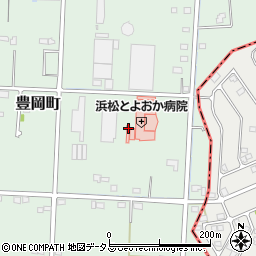 静岡県浜松市中央区豊岡町110周辺の地図