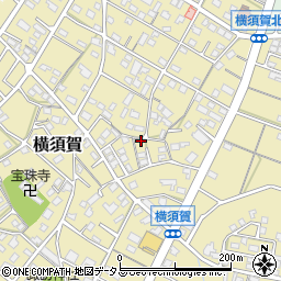 静岡県浜松市浜名区横須賀459周辺の地図