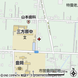 静岡県浜松市中央区豊岡町191周辺の地図