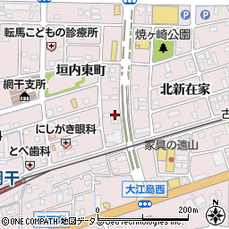 兵庫県姫路市網干区垣内東町29周辺の地図