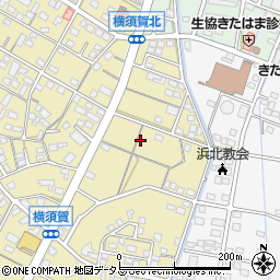 静岡県浜松市浜名区横須賀503周辺の地図
