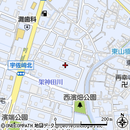 兵庫県姫路市東山1386周辺の地図
