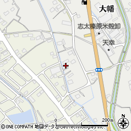 静岡県榛原郡吉田町大幡1684周辺の地図