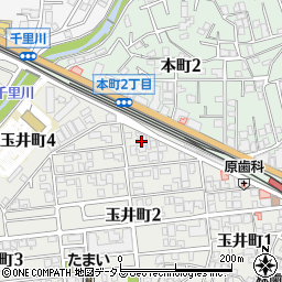ＥＣＣジュニア・ＢＳ　豊中駅前教室周辺の地図