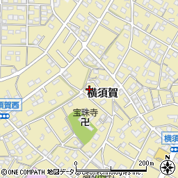 静岡県浜松市浜名区横須賀1057-5周辺の地図