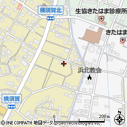 静岡県浜松市浜名区横須賀500周辺の地図