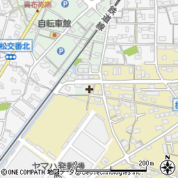 静岡県浜松市浜名区横須賀1618-3周辺の地図