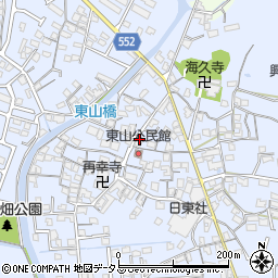 兵庫県姫路市東山734周辺の地図