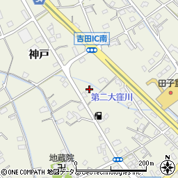 静岡県榛原郡吉田町神戸1699周辺の地図