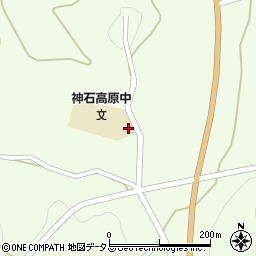 広島県神石郡神石高原町油木1836周辺の地図