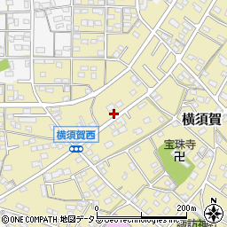 静岡県浜松市浜名区横須賀1239-1周辺の地図