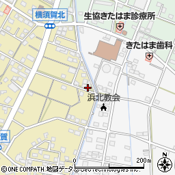 静岡県浜松市浜名区横須賀541周辺の地図