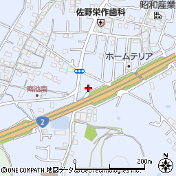 兵庫県高砂市阿弥陀町南池372周辺の地図