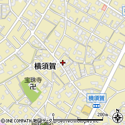 静岡県浜松市浜名区横須賀518周辺の地図