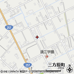 静岡県浜松市中央区三方原町1959-1周辺の地図