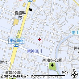 兵庫県姫路市東山1384周辺の地図