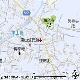 兵庫県姫路市東山728周辺の地図