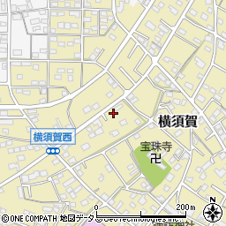 静岡県浜松市浜名区横須賀1096周辺の地図
